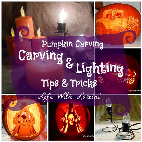 Pumpkin Carving - Carving and Lighting Tips and Tricks | Life With Lorelai